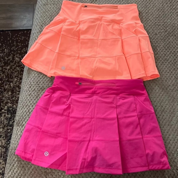 2 pink lululemon tennis skirts ! - Picture 1 of 1
